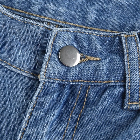 Distressed Jeans Stretch Skinny Jeans - Picture 7 of 12